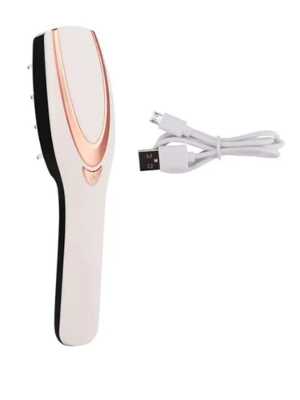 Phototherapy Scalp Massager Brush with Red and Blue Light Therapy